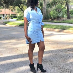 Dresses - Sexy blue cinch Dress Dresses - Sexy blue cinch Dress